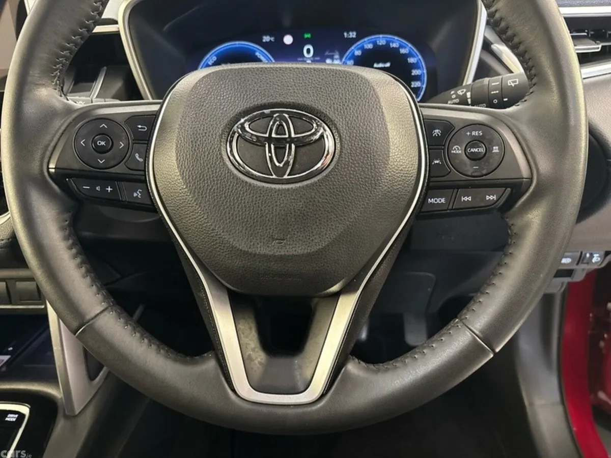 Toyota Corolla Cross SUV, Petrol Hybrid, 2024, Red