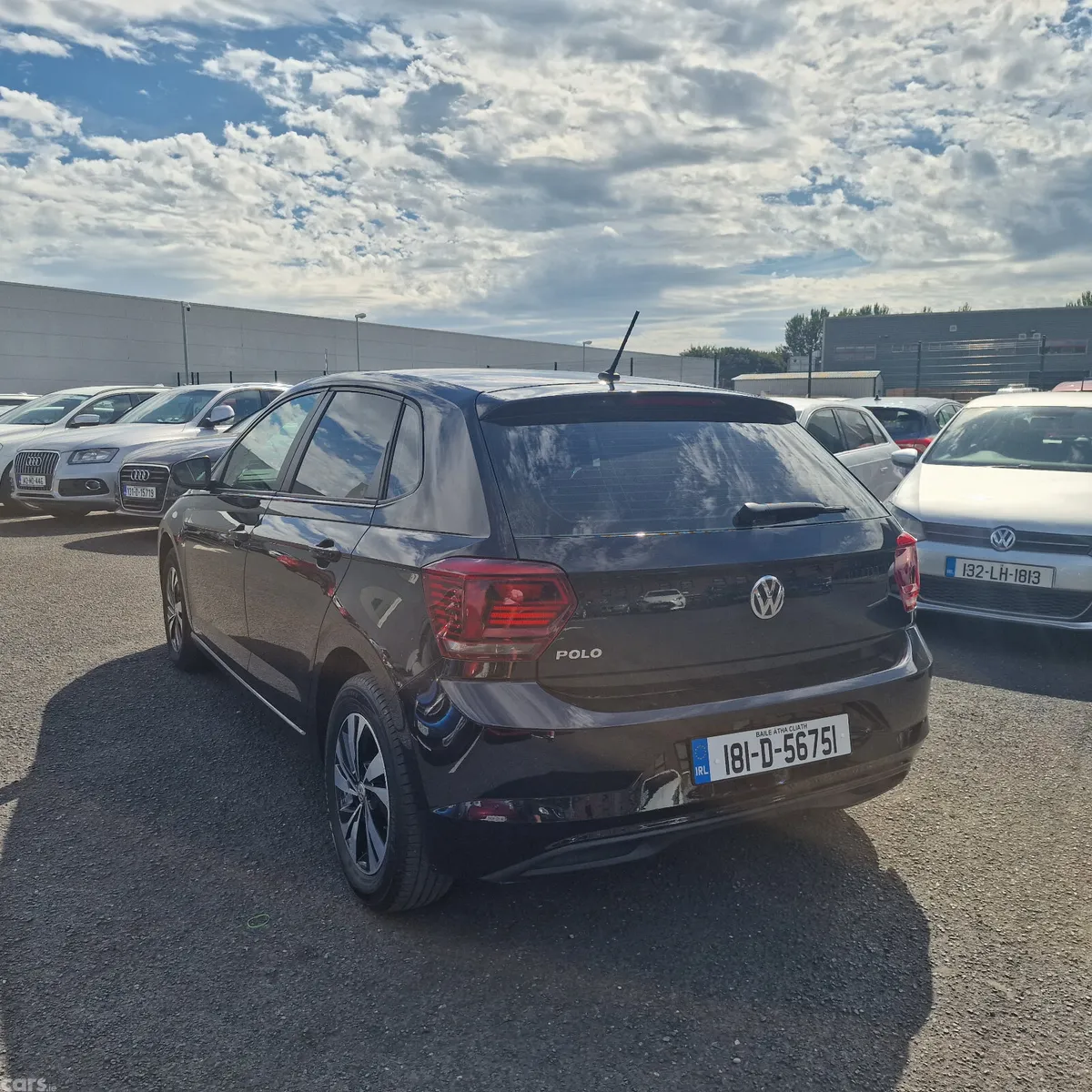 Volkswagen Polo Hatchback, Petrol, 2018, Black