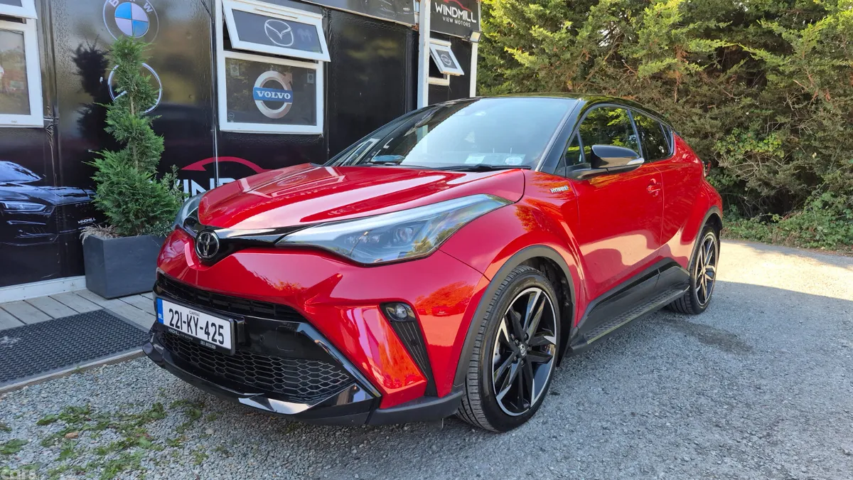 Toyota C-HR Hatchback, Petrol Hybrid, 2022, Red