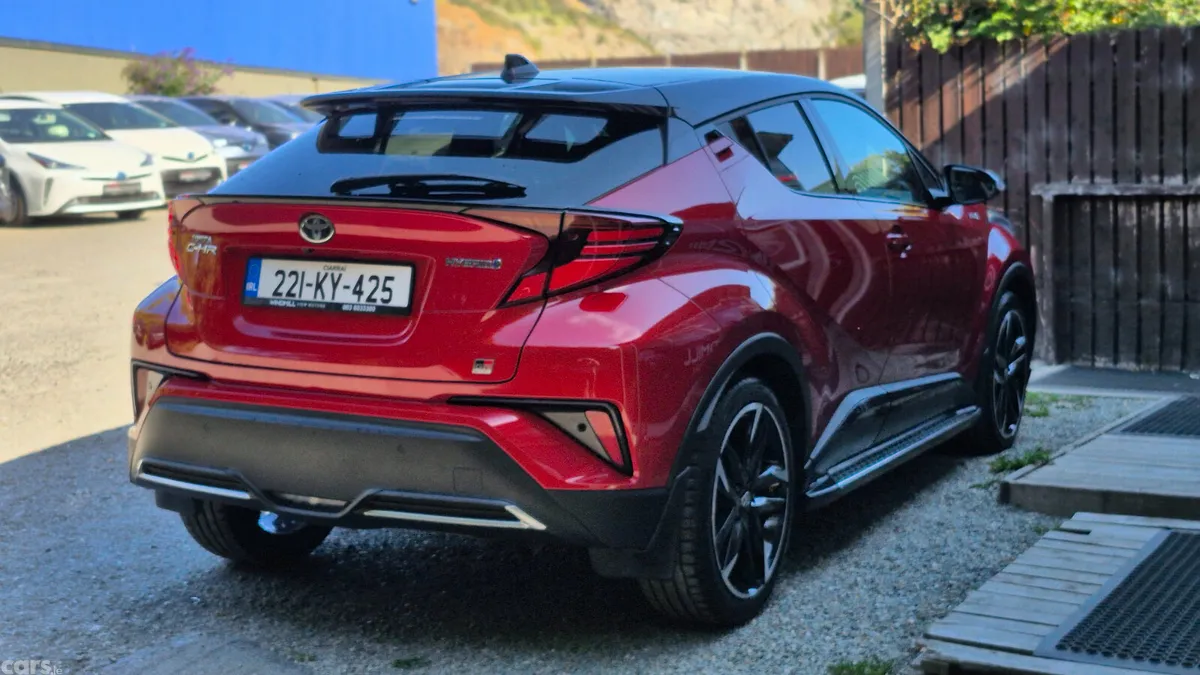 Toyota C-HR Hatchback, Petrol Hybrid, 2022, Red