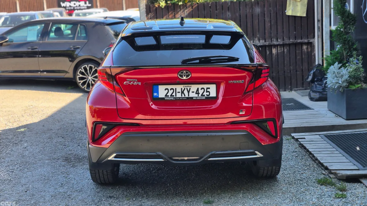 Toyota C-HR Hatchback, Petrol Hybrid, 2022, Red