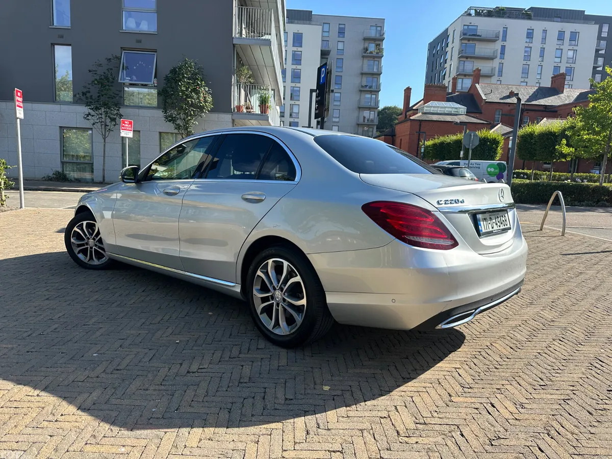 Mercedes-Benz C-Class Saloon, Diesel, 2017, Silver