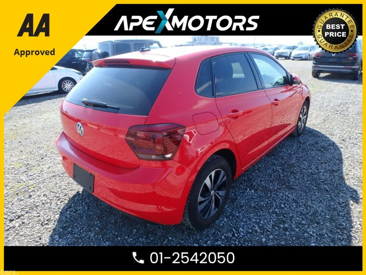 Volkswagen Polo Hatchback, Petrol, 2019, Red