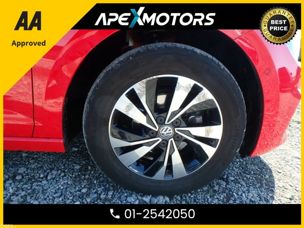 Volkswagen Polo Hatchback, Petrol, 2019, Red