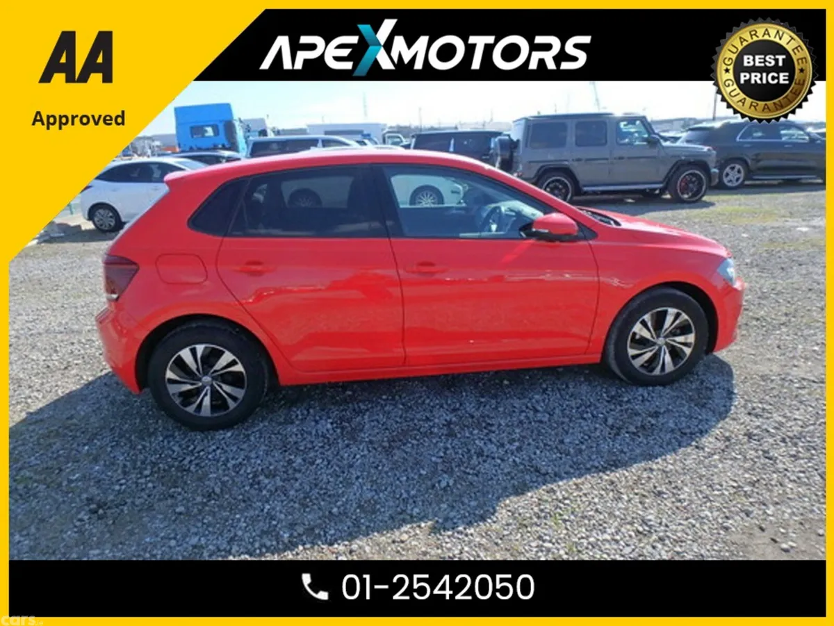 Volkswagen Polo Hatchback, Petrol, 2019, Red