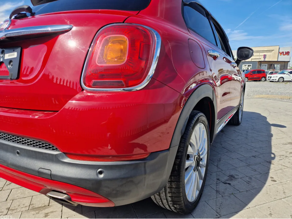 Fiat 500X Hatchback, Petrol, 2017, Red