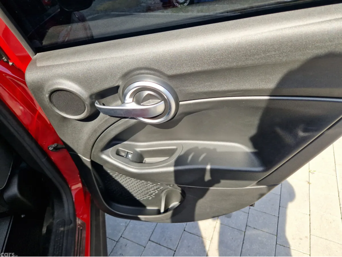 Fiat 500X Hatchback, Petrol, 2017, Red