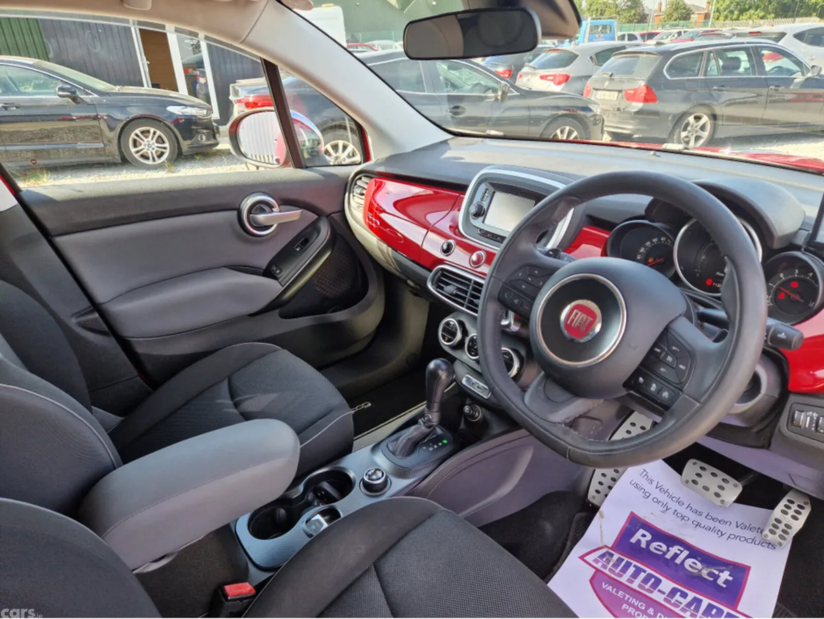 Fiat 500X Hatchback, Petrol, 2017, Red