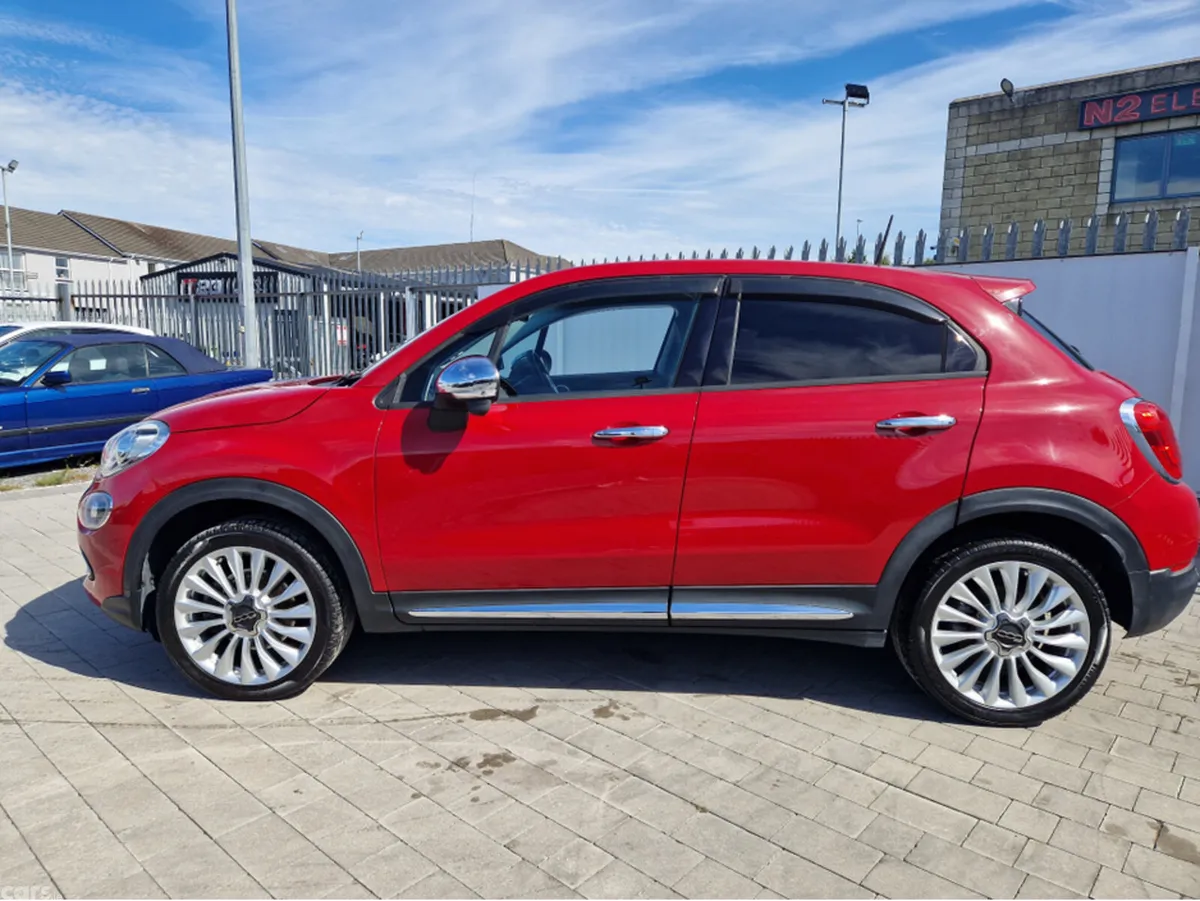Fiat 500X Hatchback, Petrol, 2017, Red