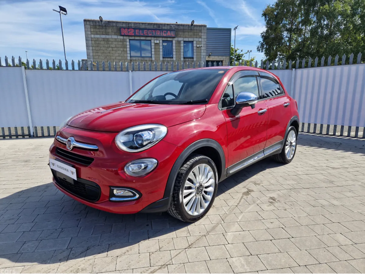 Fiat 500X Hatchback, Petrol, 2017, Red