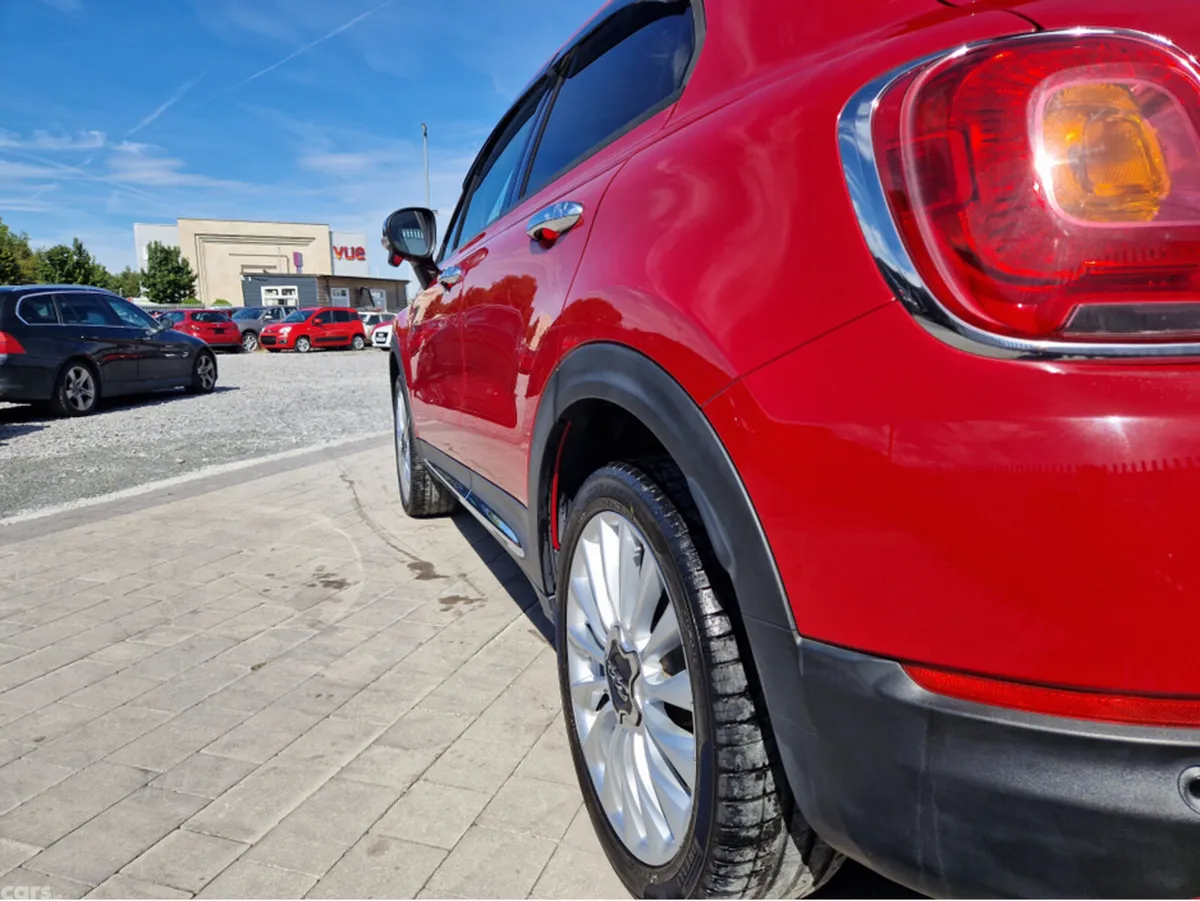 Fiat 500X Hatchback, Petrol, 2017, Red