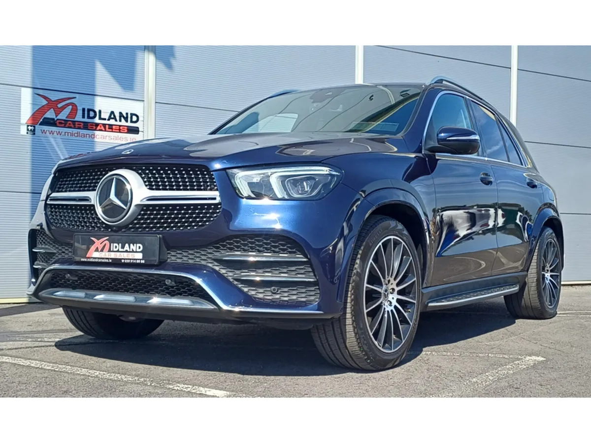 Mercedes-Benz GLE Estate, Diesel Hybrid, 2022, Blue