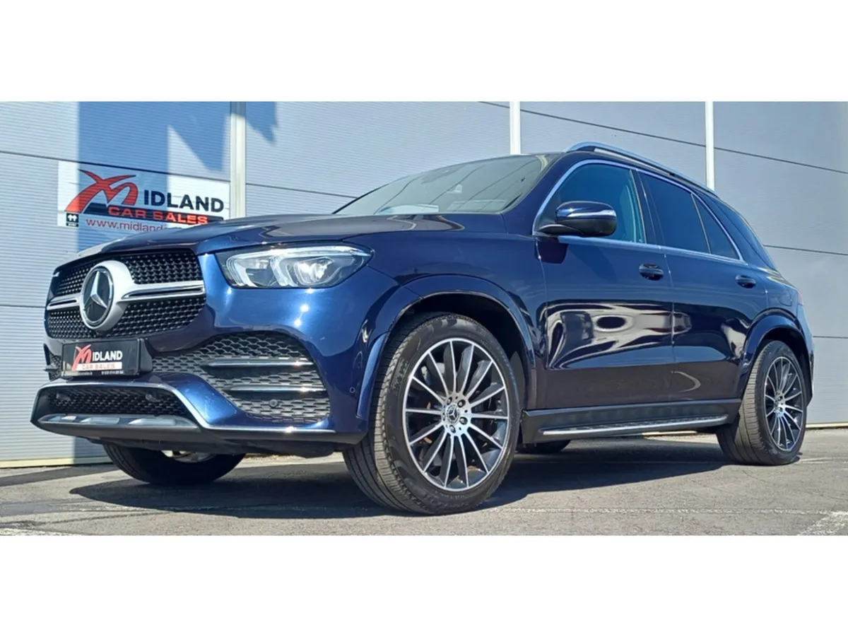 Mercedes-Benz GLE Estate, Diesel Hybrid, 2022, Blue