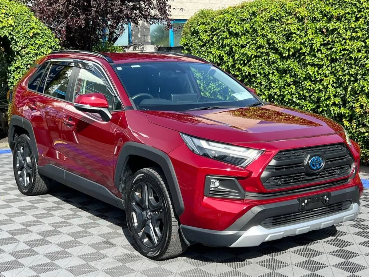 Toyota RAV4 SUV, Petrol Hybrid, 2023, Red