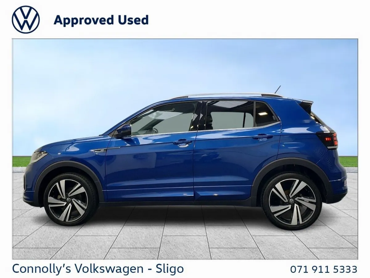 Volkswagen T-Cross SUV, Petrol, 2024, Blue