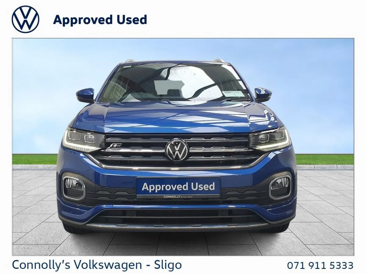 Volkswagen T-Cross SUV, Petrol, 2024, Blue