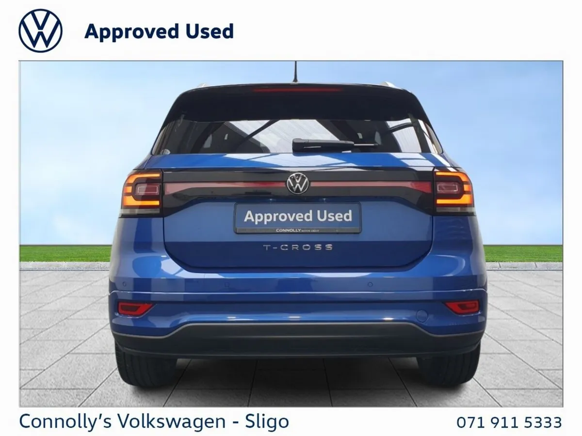 Volkswagen T-Cross SUV, Petrol, 2024, Blue