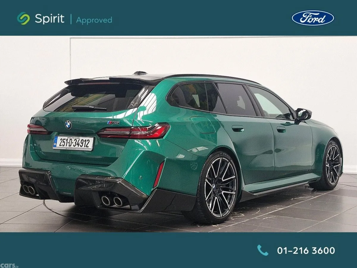 BMW M5 Estate, Petrol Plug-in Hybrid, 2025, Green