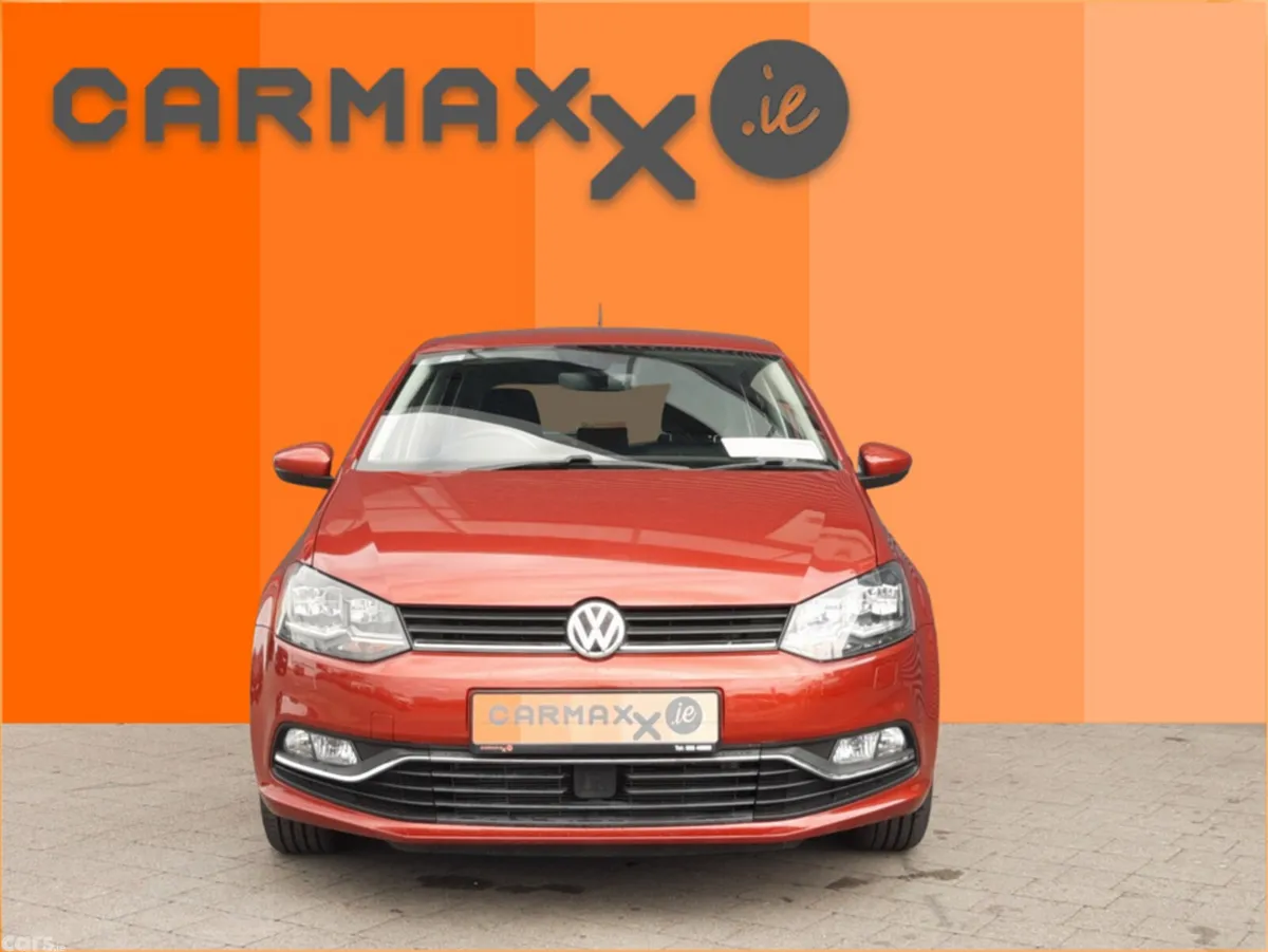 Volkswagen Polo Hatchback, Petrol, 2017, Red