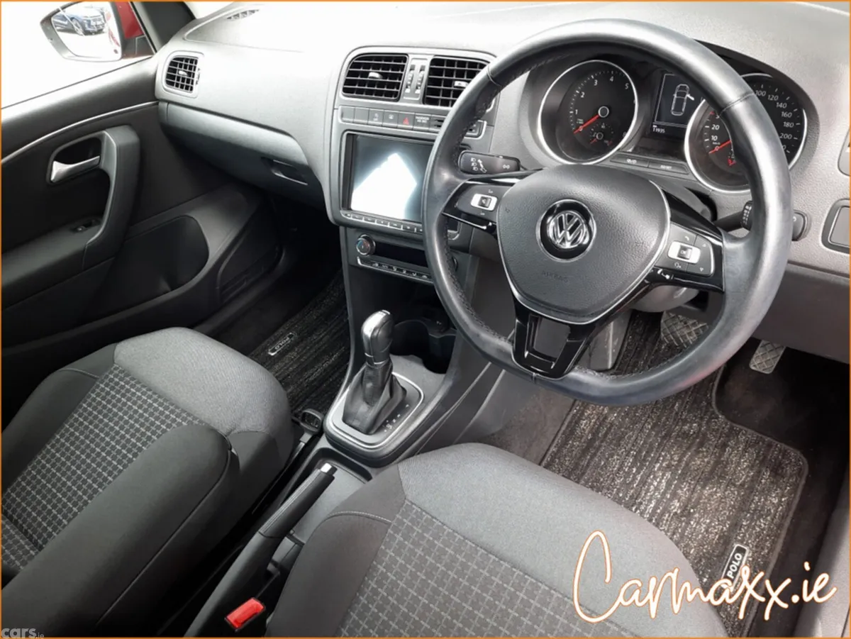 Volkswagen Polo Hatchback, Petrol, 2017, Red