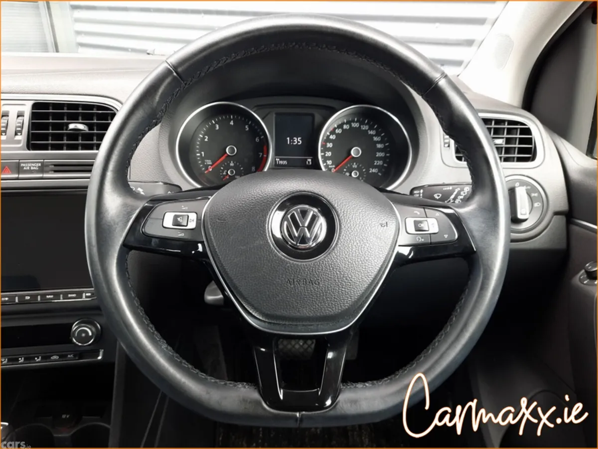Volkswagen Polo Hatchback, Petrol, 2017, Red
