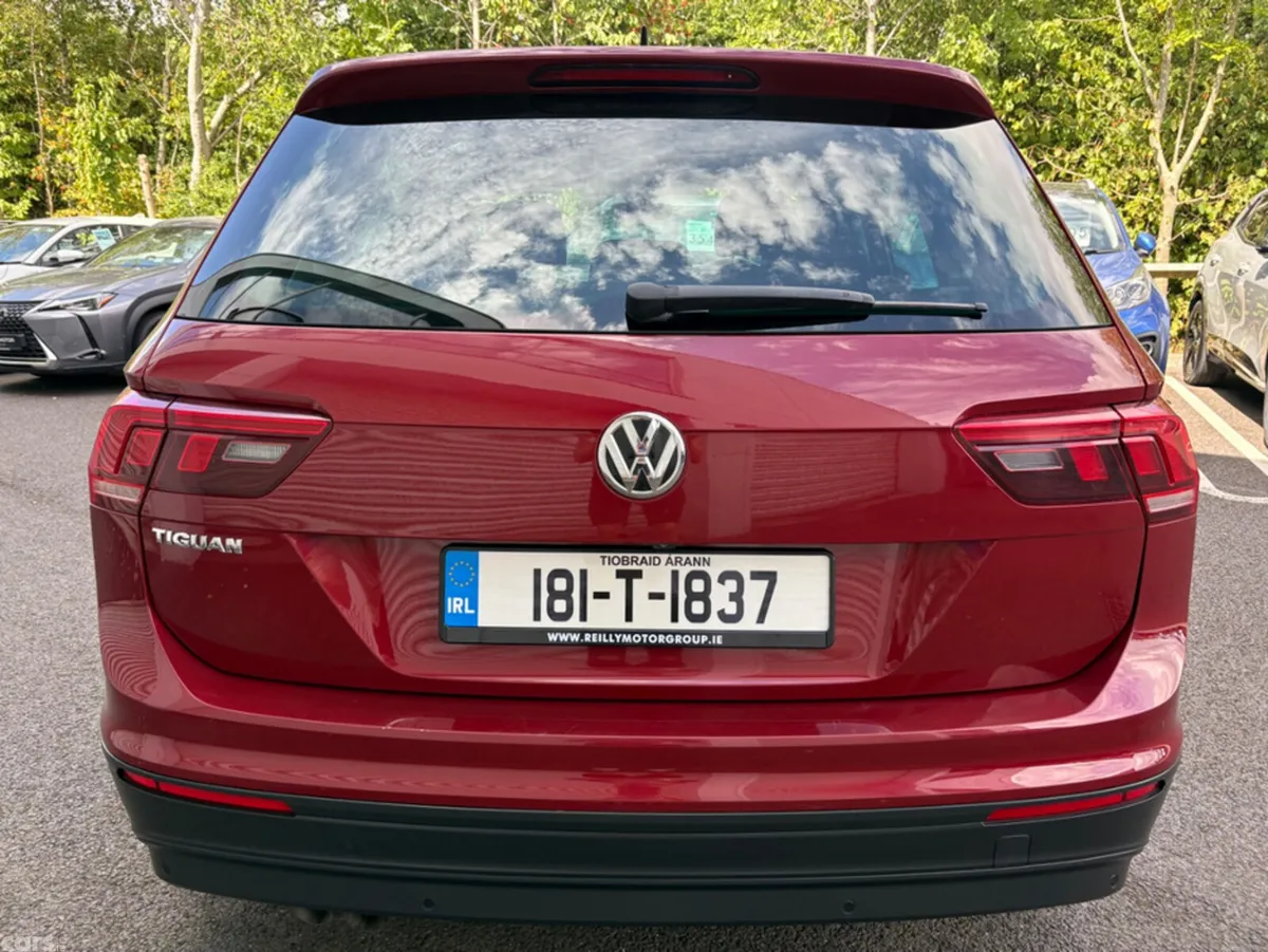 Volkswagen Tiguan SUV, Diesel, 2018, Red