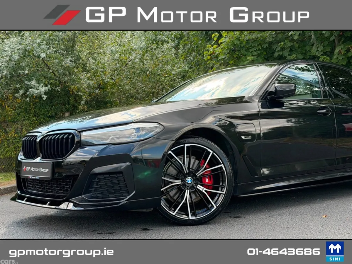 BMW 5-Series Saloon, Petrol Plug-in Hybrid, 2022, Black