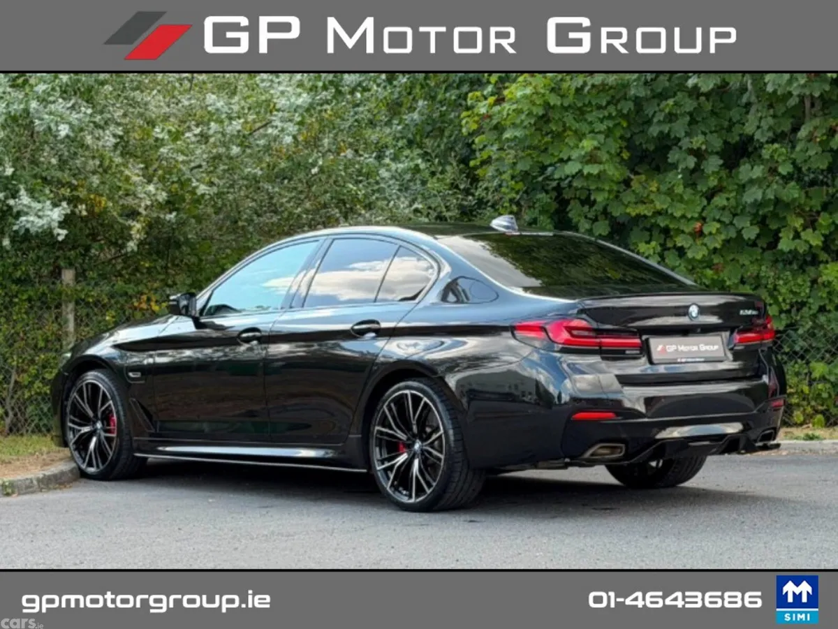 BMW 5-Series Saloon, Petrol Plug-in Hybrid, 2022, Black