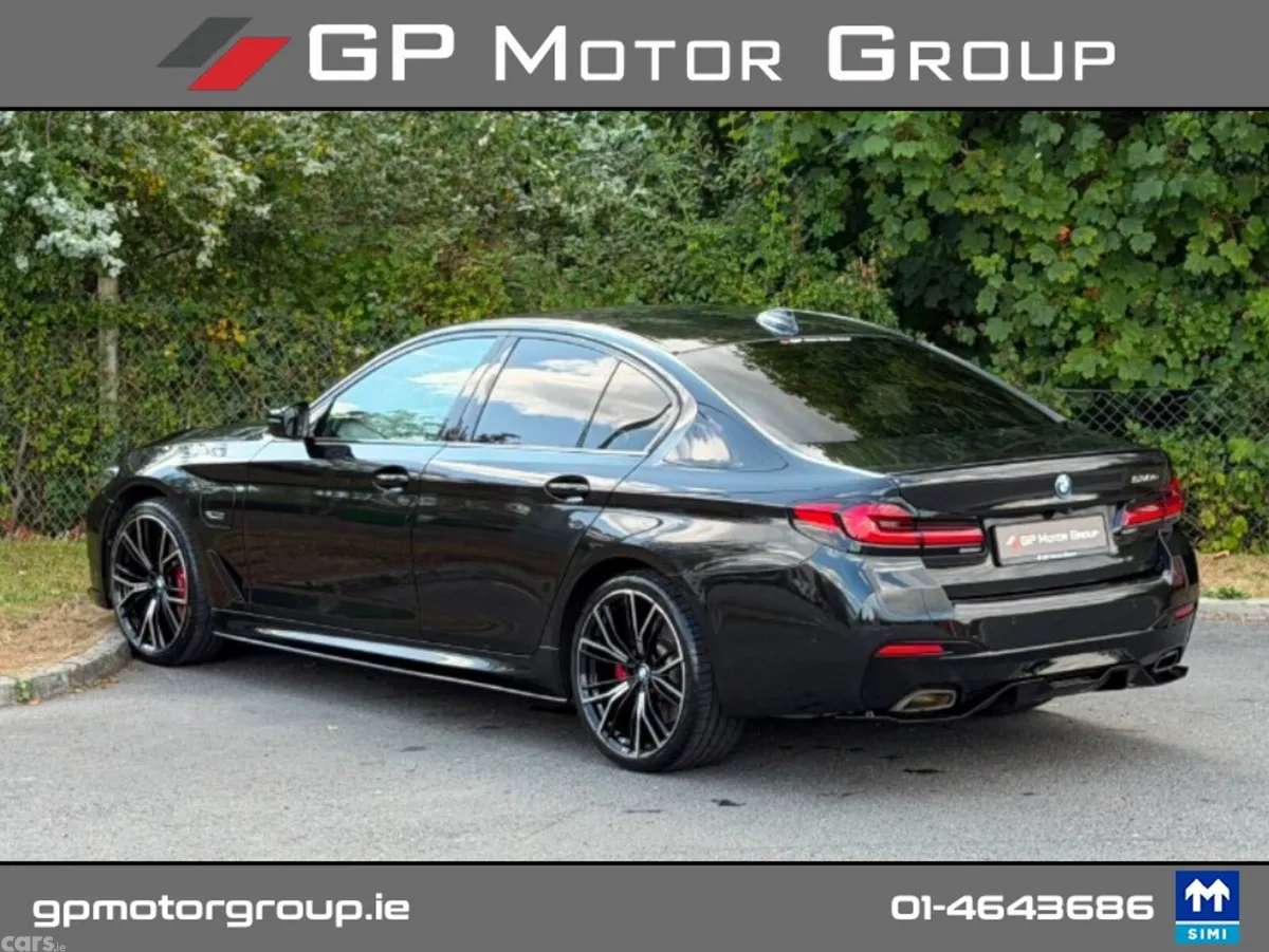 BMW 5-Series Saloon, Petrol Plug-in Hybrid, 2022, Black
