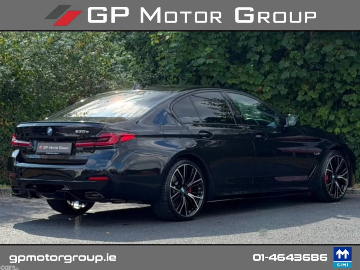 BMW 5-Series Saloon, Petrol Plug-in Hybrid, 2022, Black