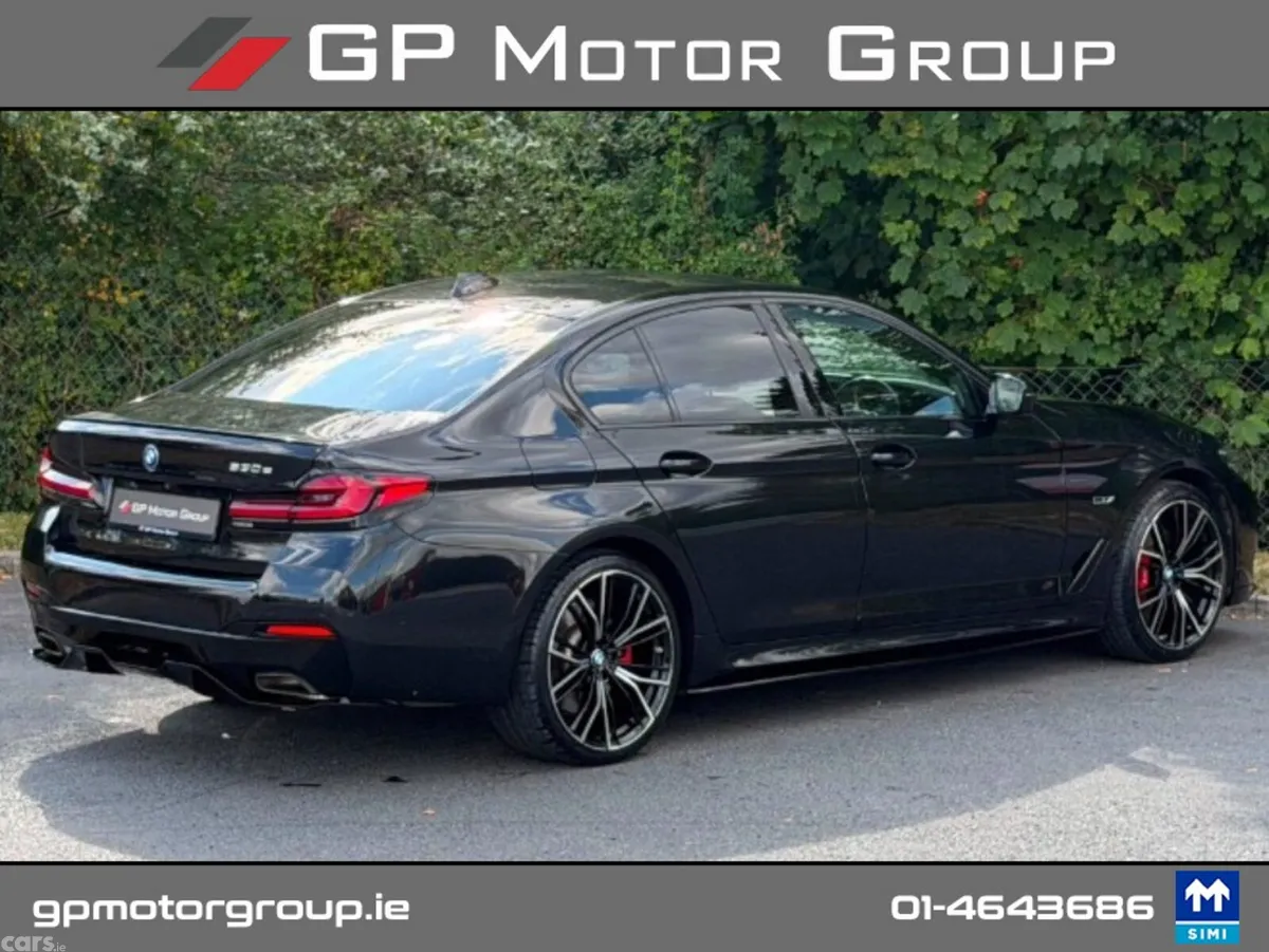 BMW 5-Series Saloon, Petrol Plug-in Hybrid, 2022, Black