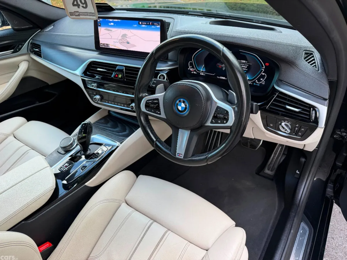 BMW 5-Series Saloon, Petrol Plug-in Hybrid, 2022, Black