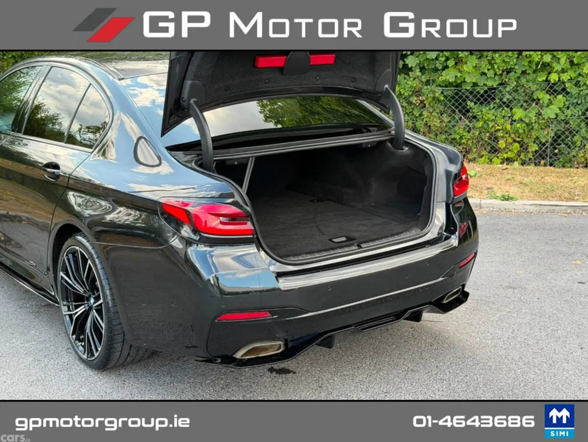 BMW 5-Series Saloon, Petrol Plug-in Hybrid, 2022, Black