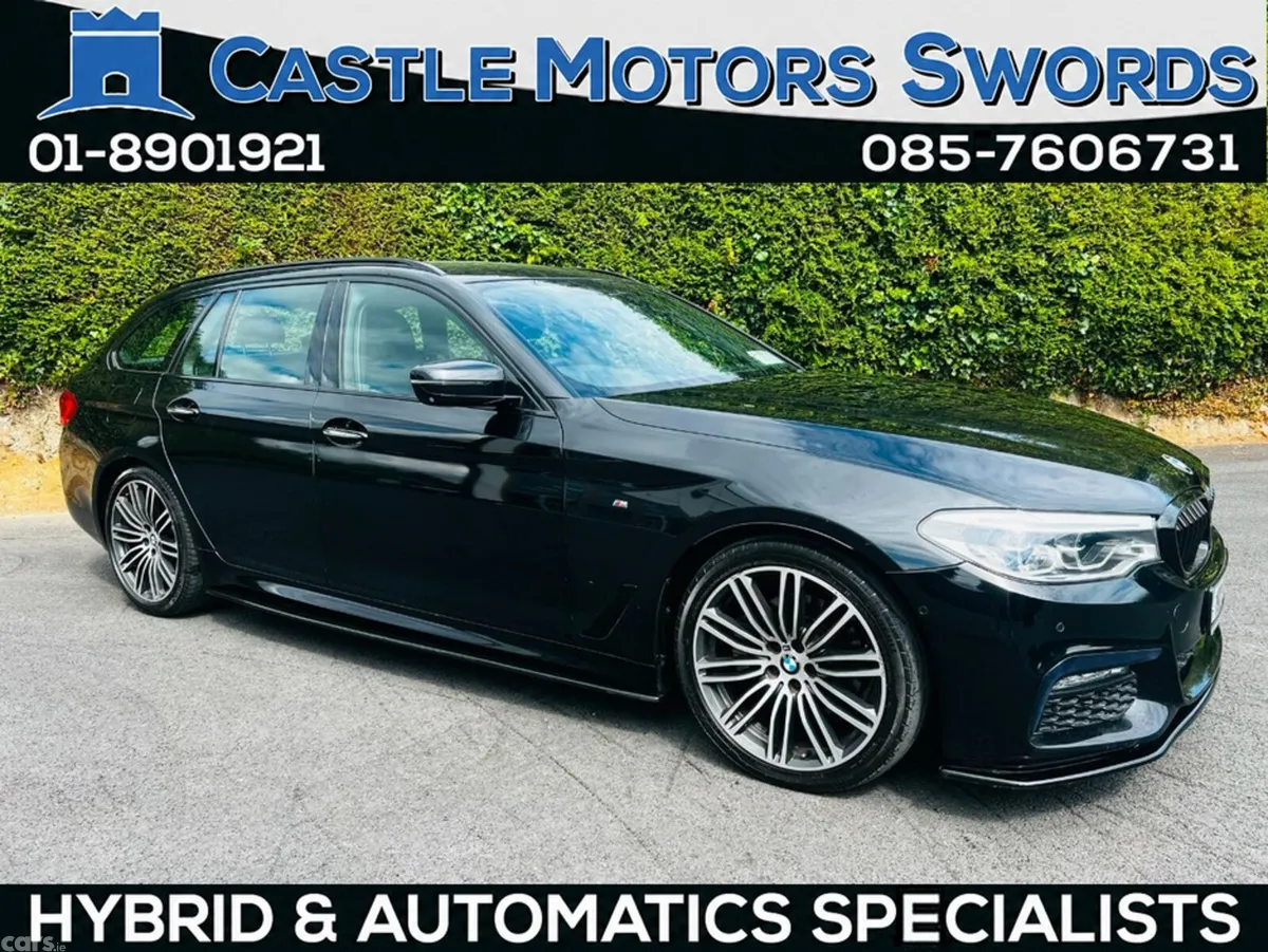BMW 5-Series Estate, Diesel, 2019, Black