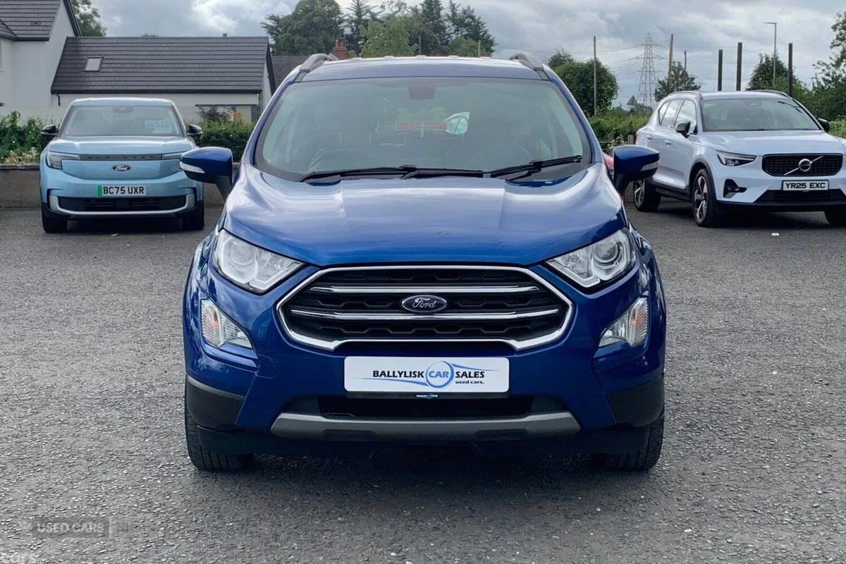 Ford EcoSport SUV, Petrol, 2019, Blue