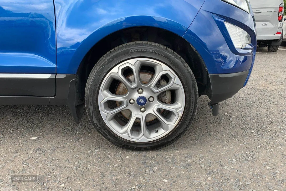 Ford EcoSport SUV, Petrol, 2019, Blue