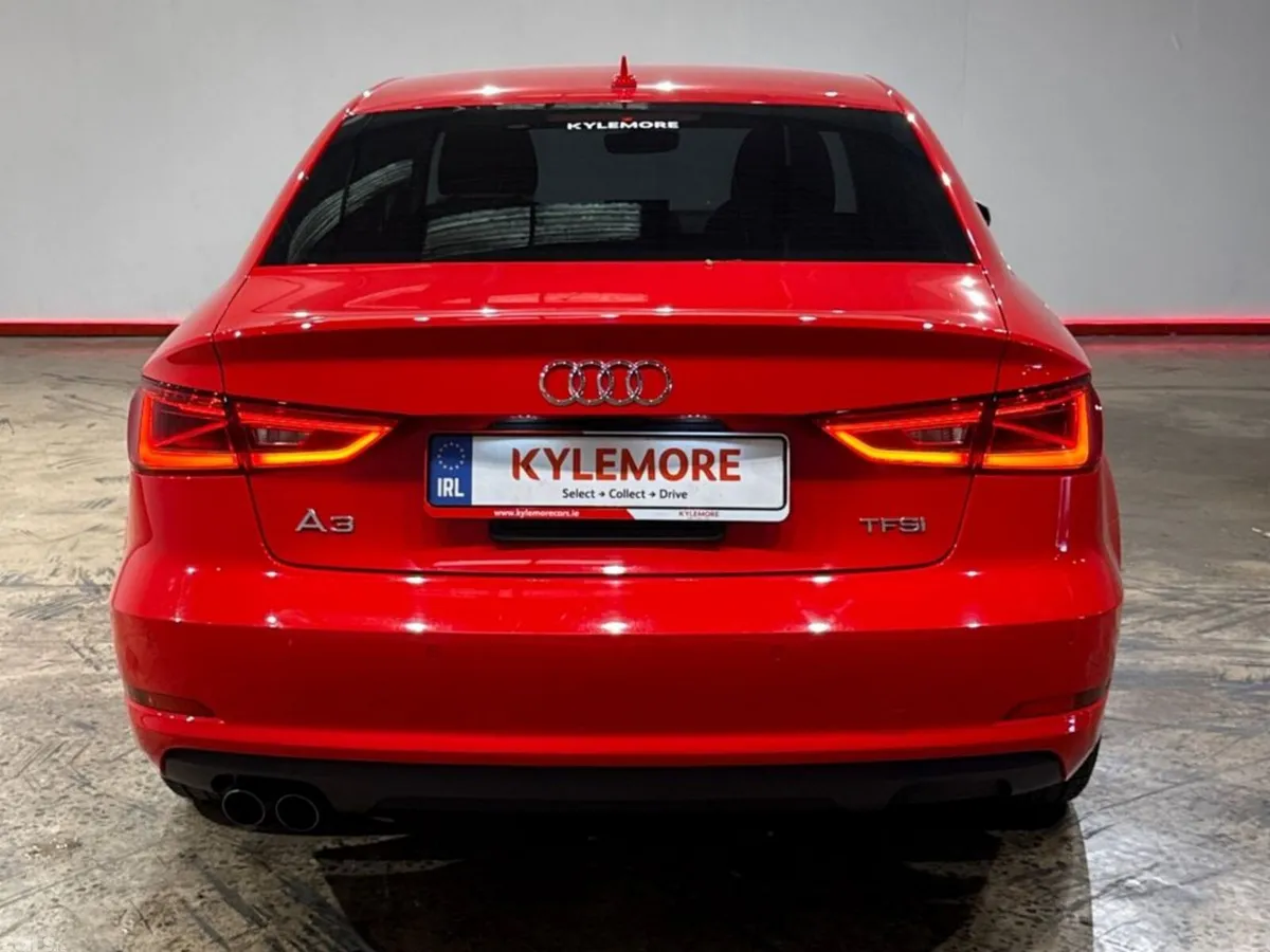 Audi A3 Saloon, Petrol, 2017, Red