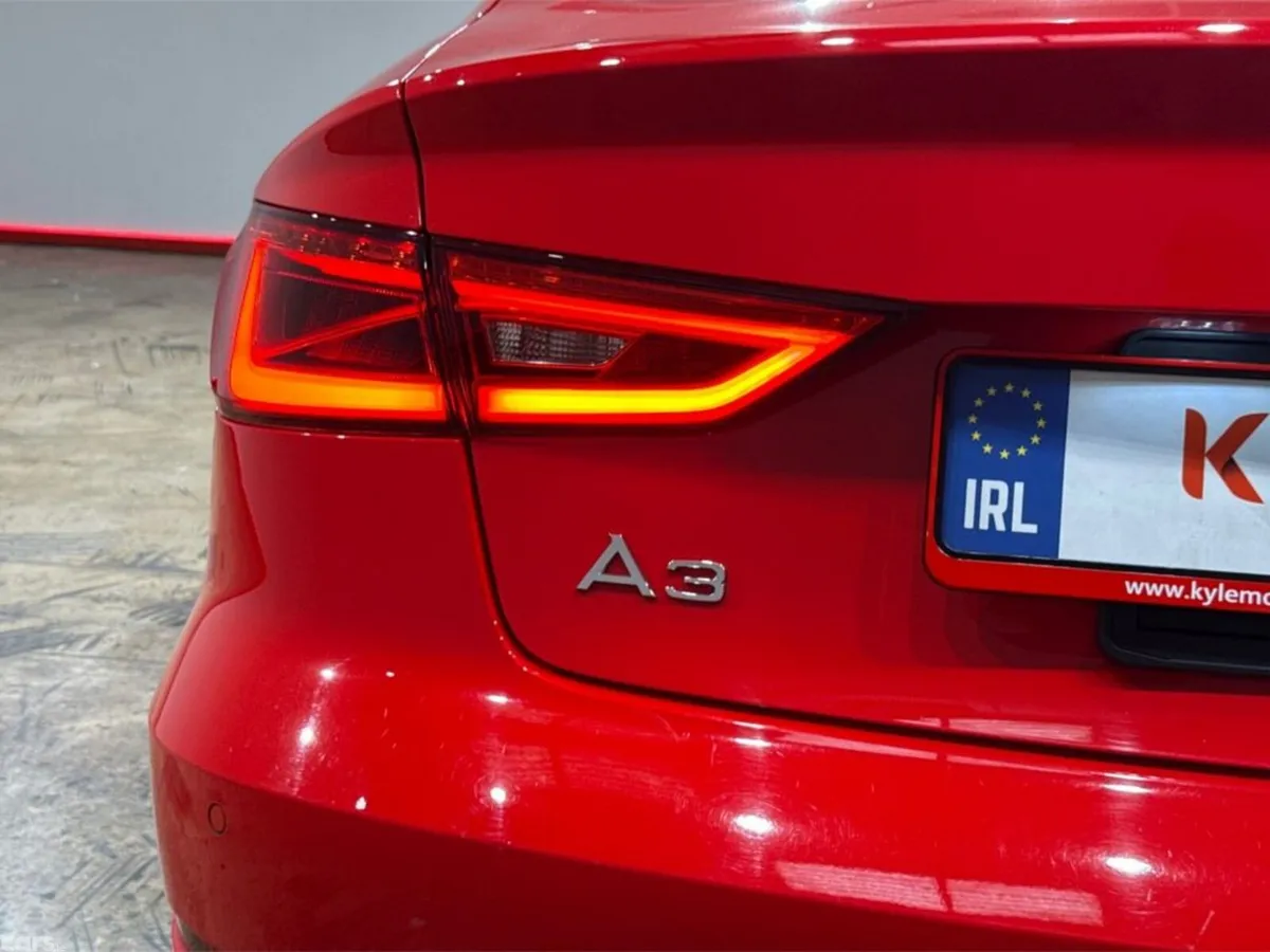 Audi A3 Saloon, Petrol, 2017, Red