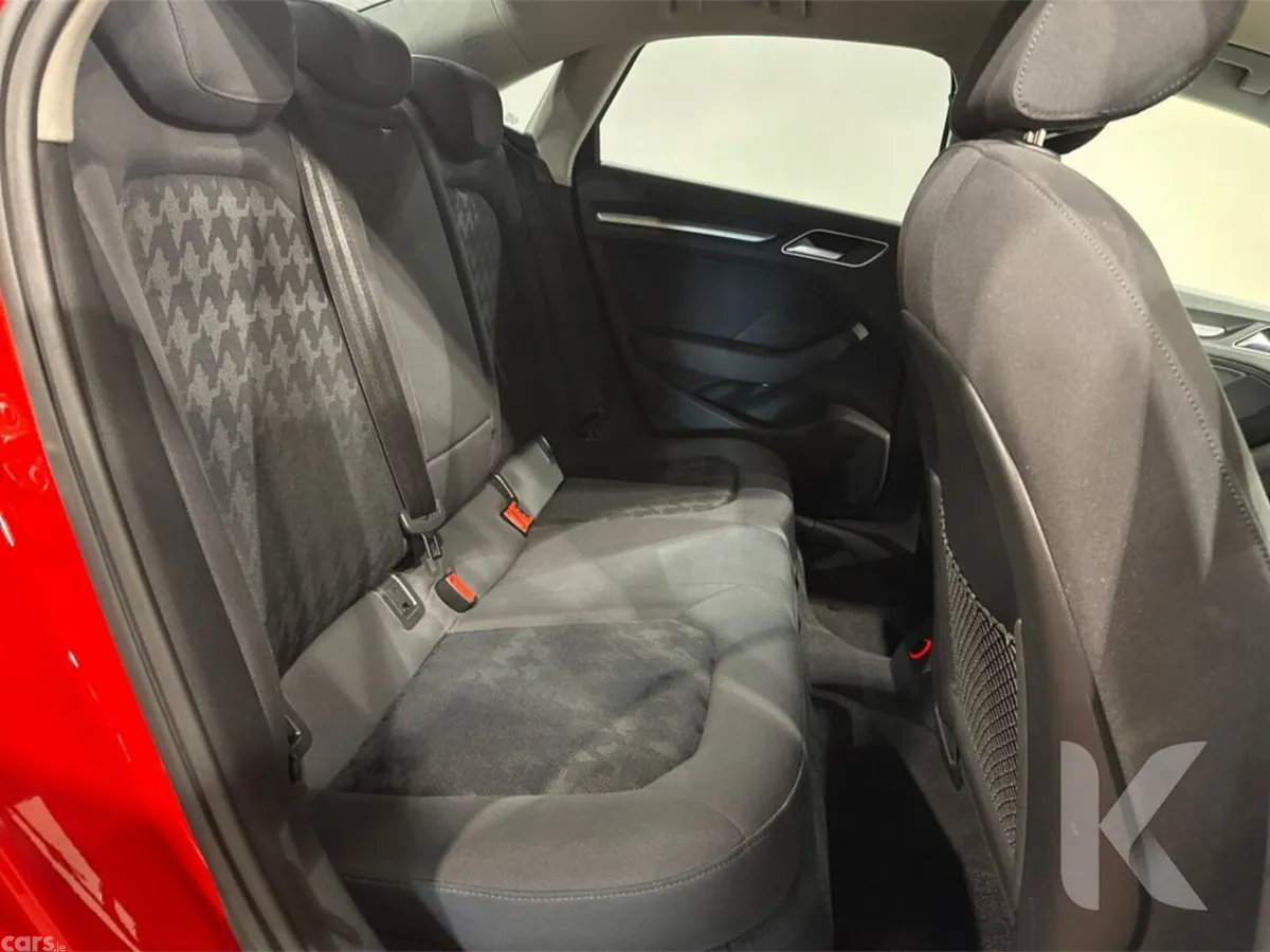 Audi A3 Saloon, Petrol, 2017, Red