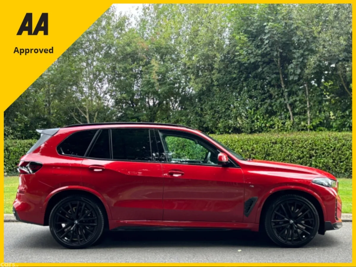 BMW X5 SUV, Petrol Plug-in Hybrid, 2025, Red