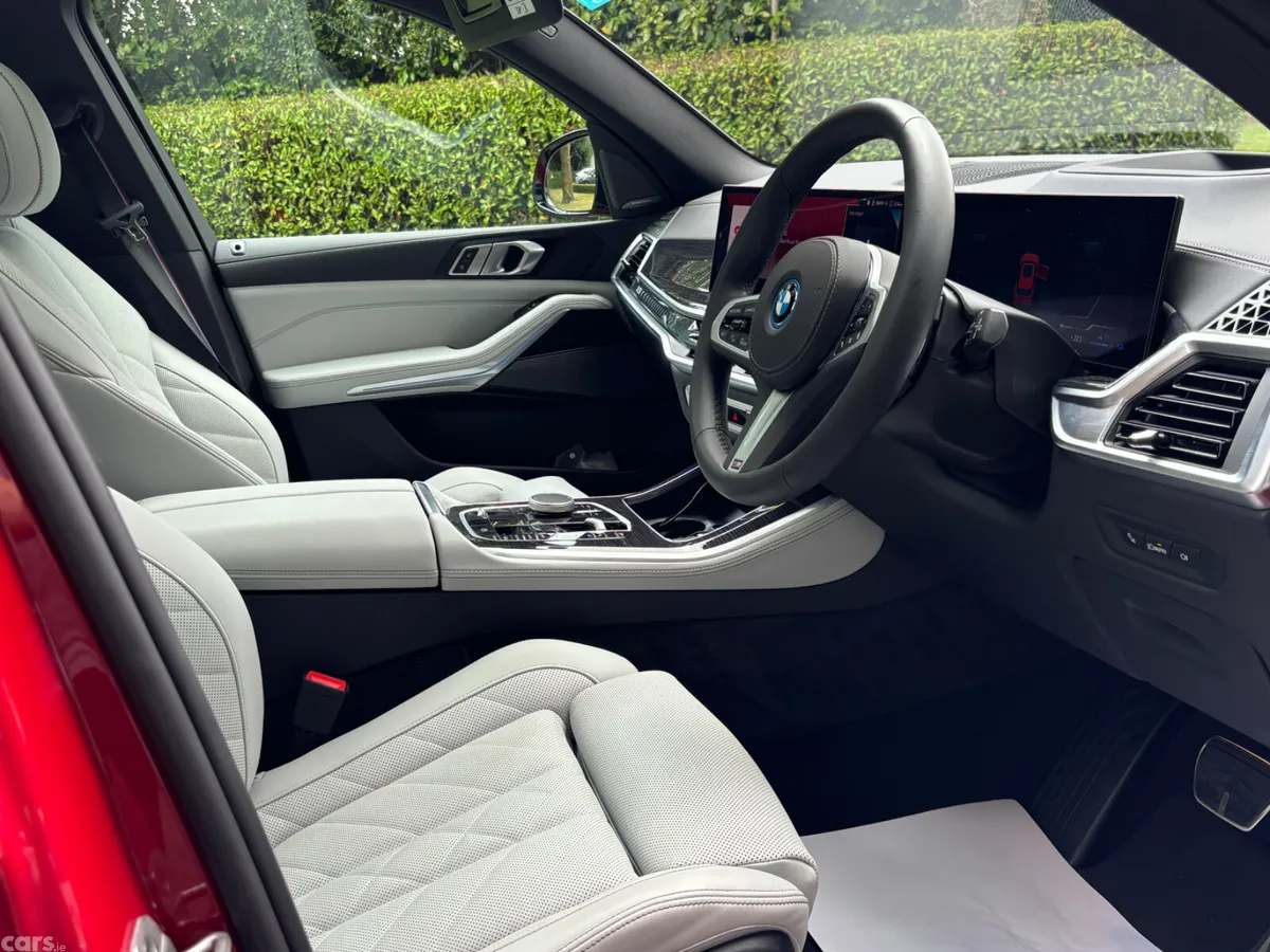BMW X5 SUV, Petrol Plug-in Hybrid, 2025, Red