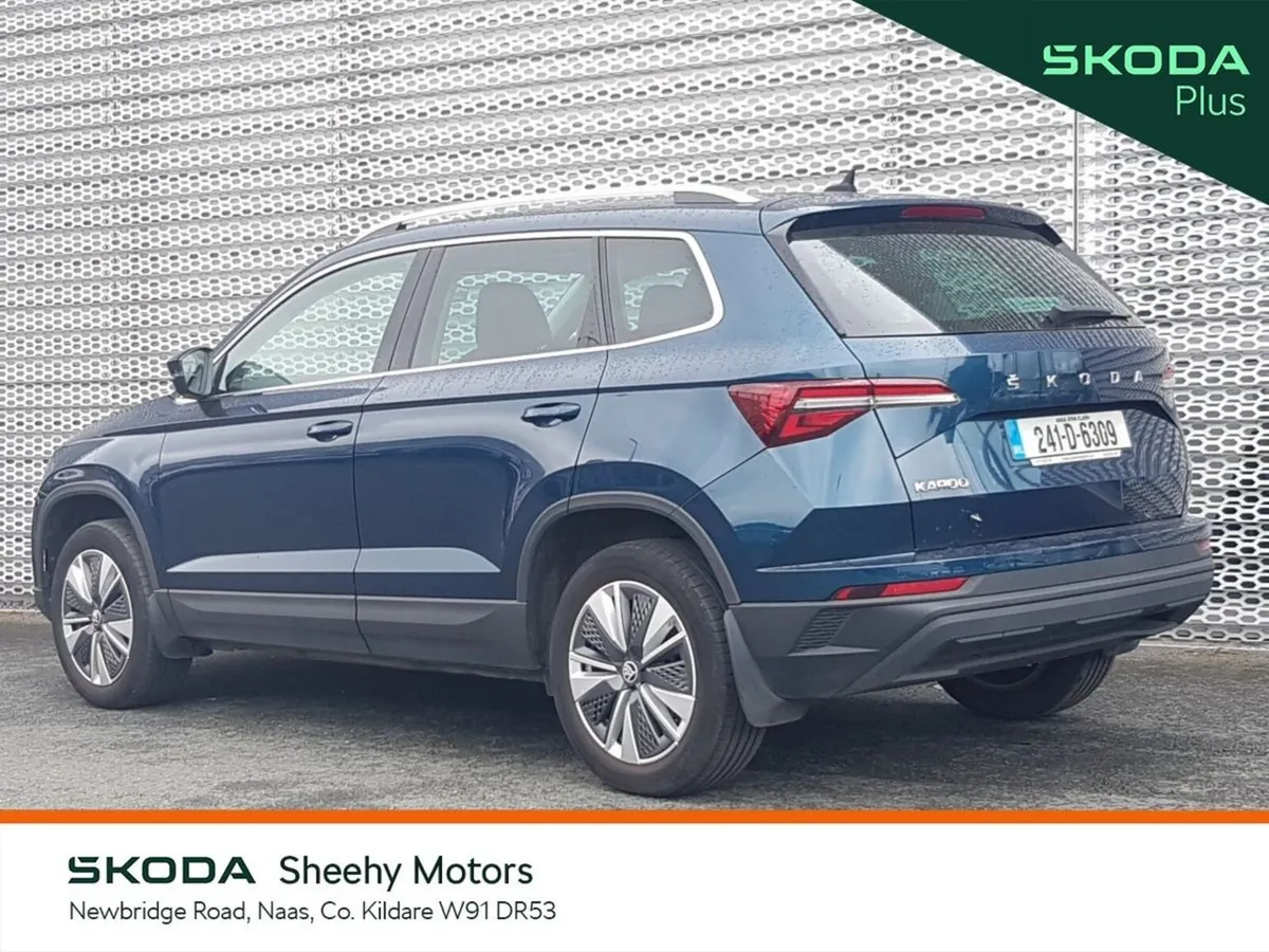 Skoda Karoq Estate, Petrol, 2024, Blue