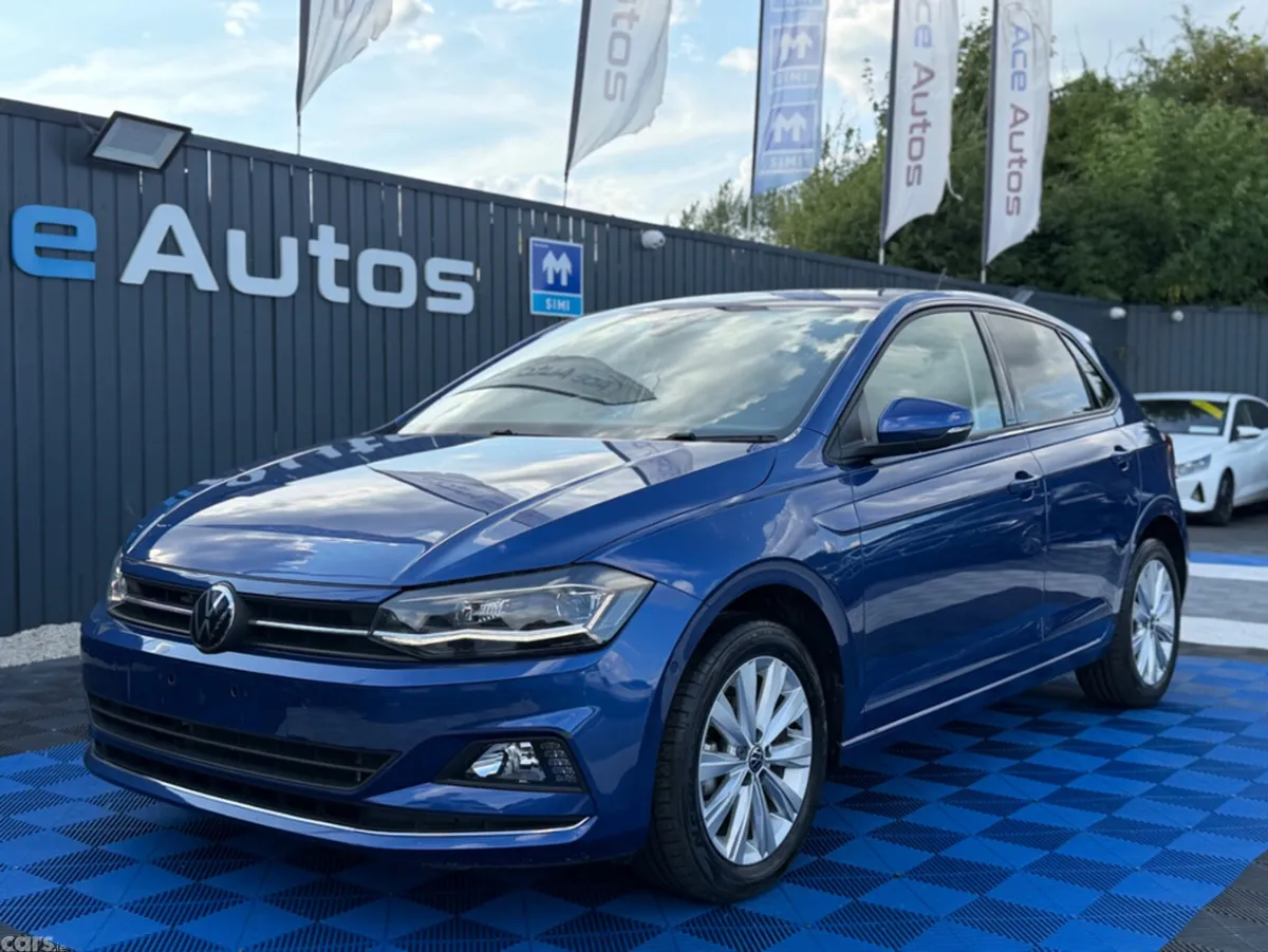 Volkswagen Polo Hatchback, Petrol, 2021, Blue