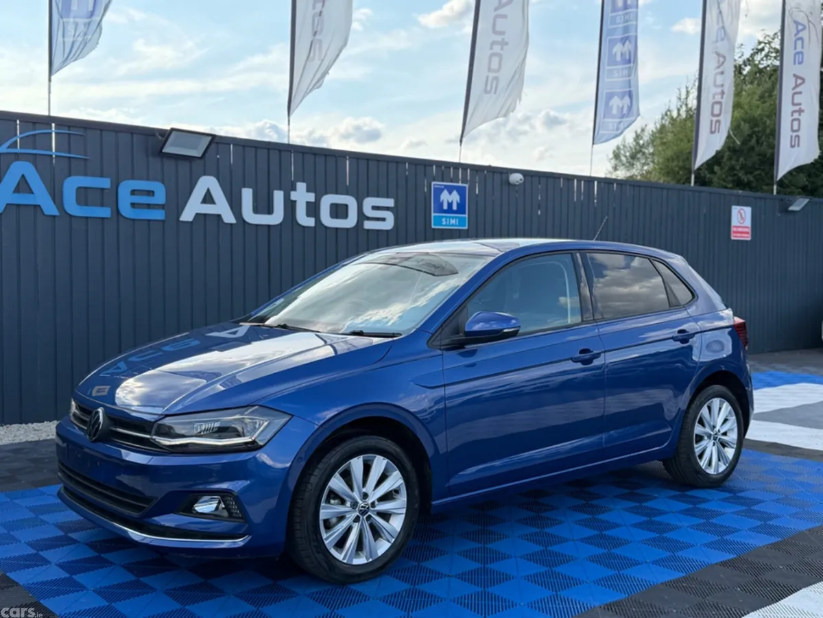 Volkswagen Polo Hatchback, Petrol, 2021, Blue