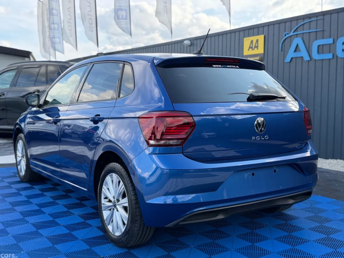 Volkswagen Polo Hatchback, Petrol, 2021, Blue