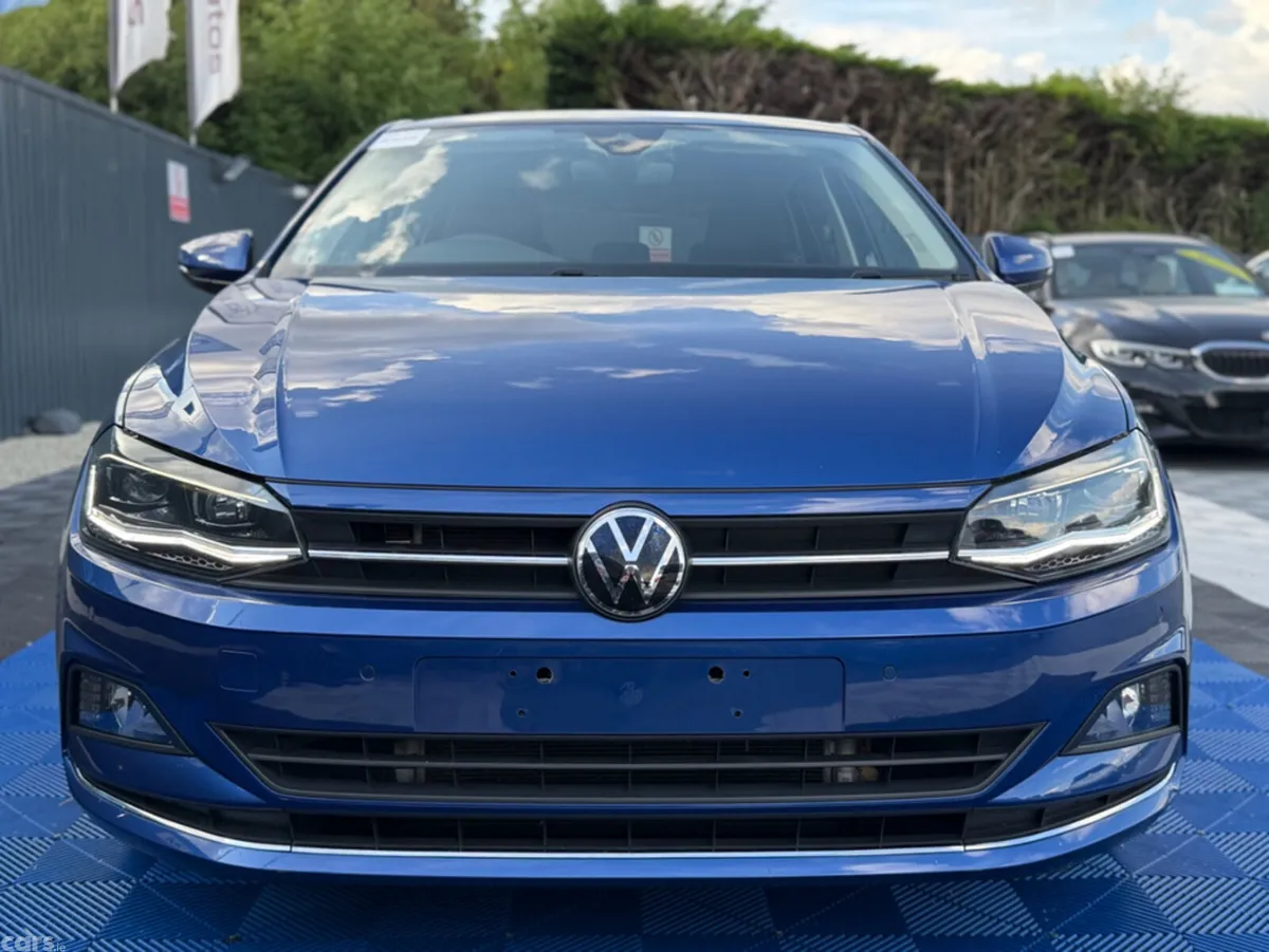 Volkswagen Polo Hatchback, Petrol, 2021, Blue