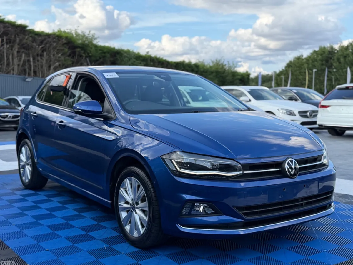 Volkswagen Polo Hatchback, Petrol, 2021, Blue