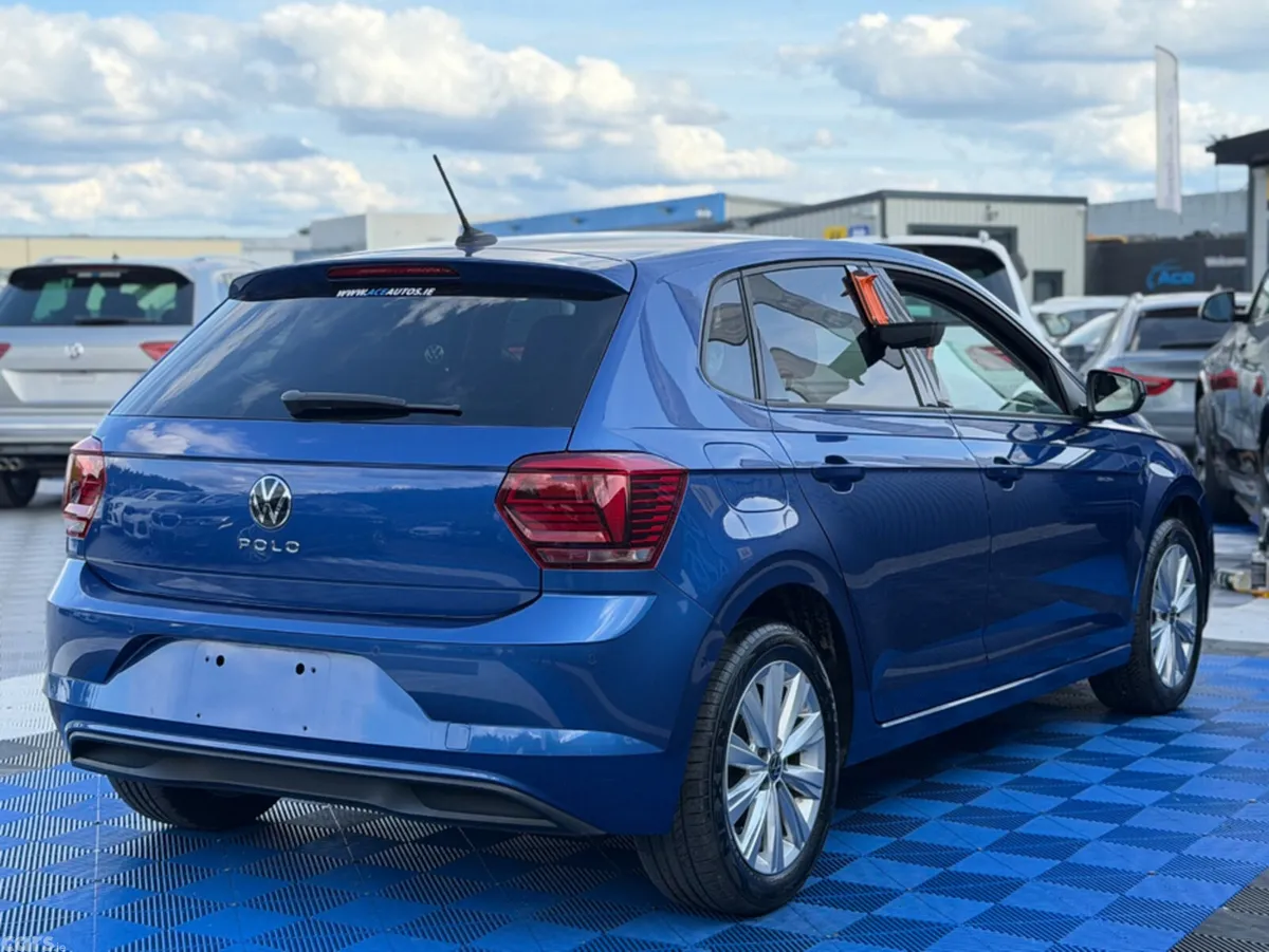 Volkswagen Polo Hatchback, Petrol, 2021, Blue