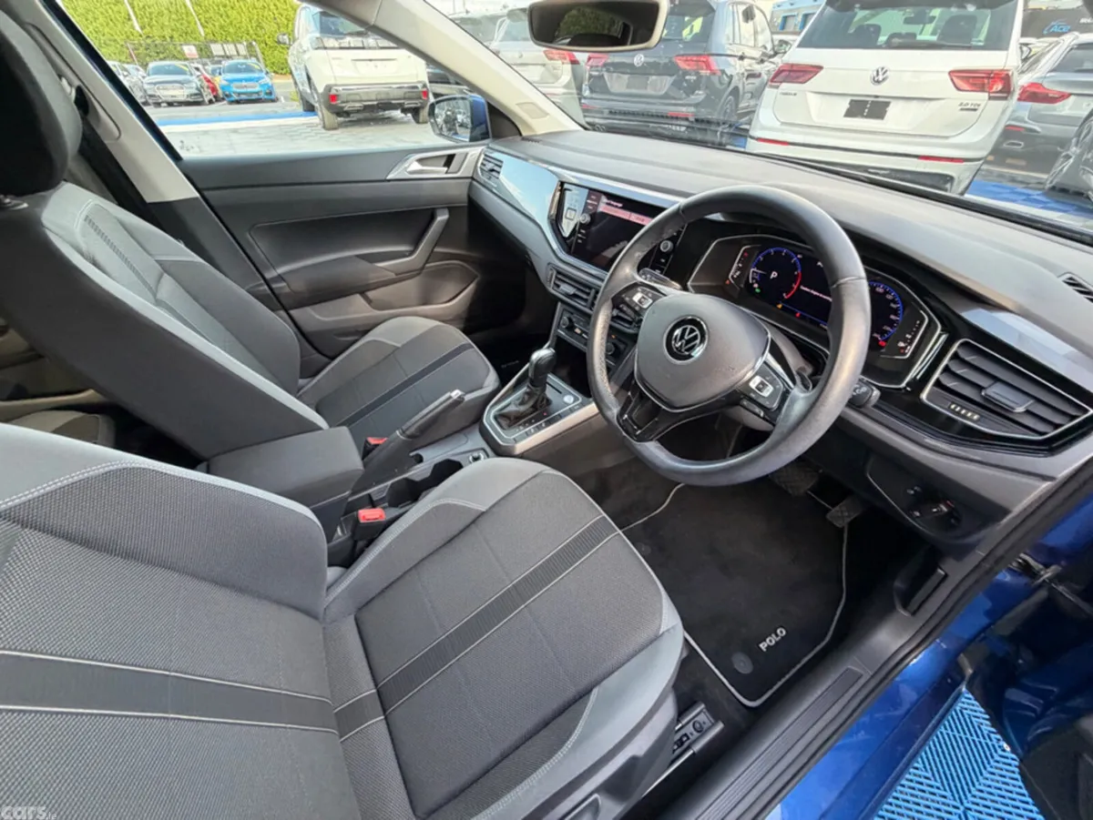 Volkswagen Polo Hatchback, Petrol, 2021, Blue