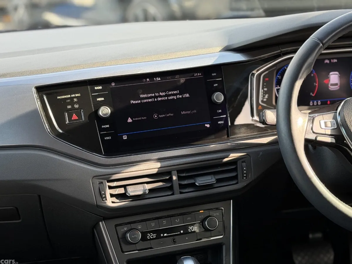 Volkswagen Polo Hatchback, Petrol, 2021, Blue